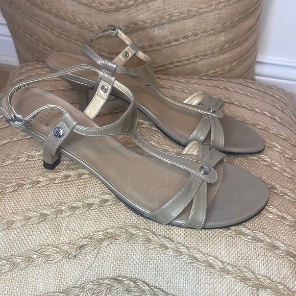 Stuart Weitzman Nude Heels Size 8M - Picture 2 of 12